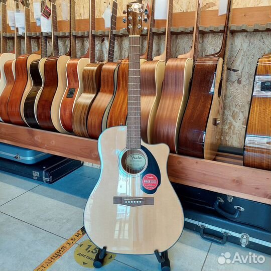 Электроакустическая гитара Fender CD-60SCE
