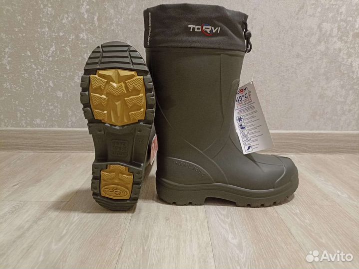 Зимние сапоги torvi (обновлённая подошва)