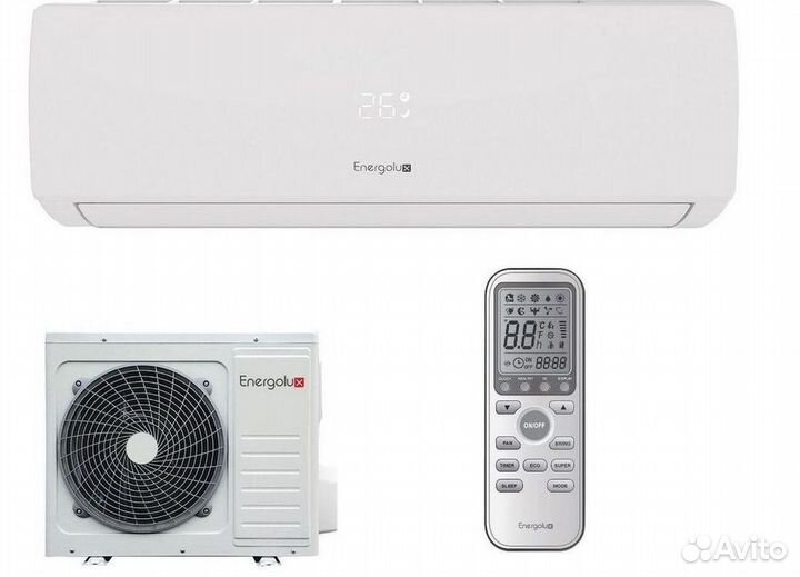 Сплит система с установкой