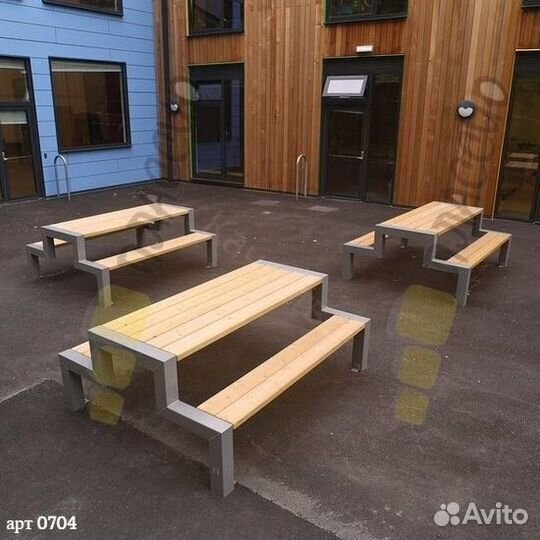 Скамья в стиле лофт