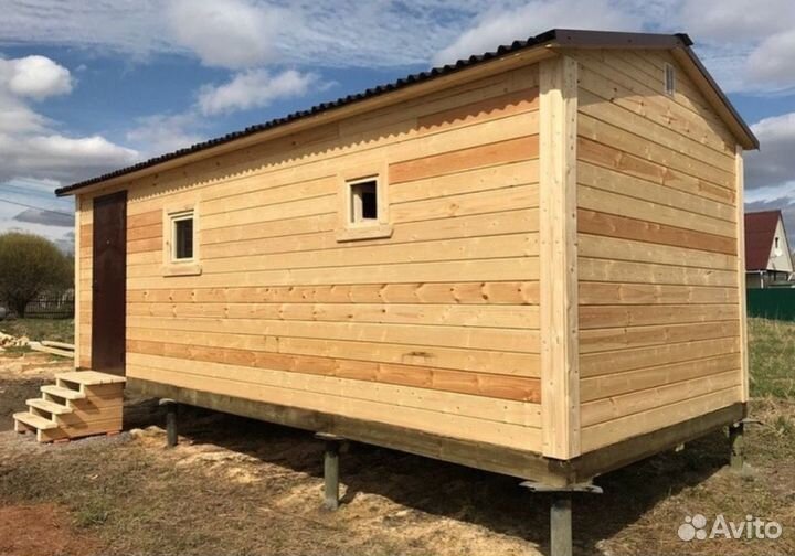 Баня перевозная 6х2.3м с доставкой