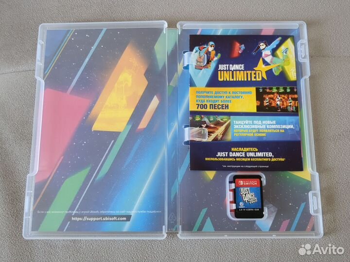 Just Dance 2022 картридж игра Nintendo Switch