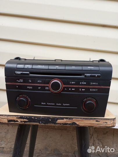 Автомагнитола штатная мазда 3