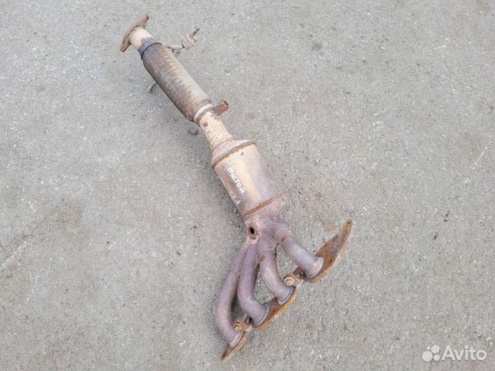 Коллектор выпускной на Ford Focus 2 1.8