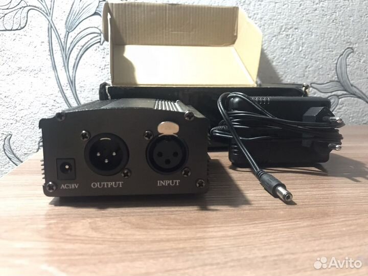 Фантомное питание 48v phantom power