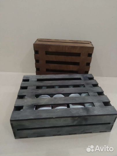 Ящик деревянный подарочный