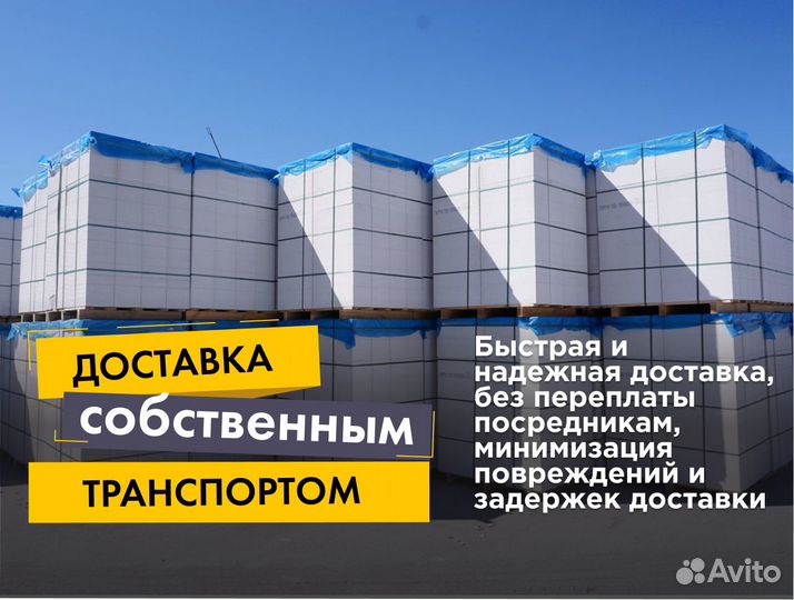 Газоблок Твинблок Теплит с доставкой