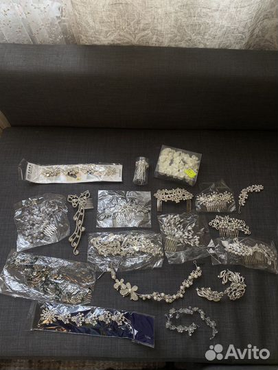 Свадебные аксессуары для волос