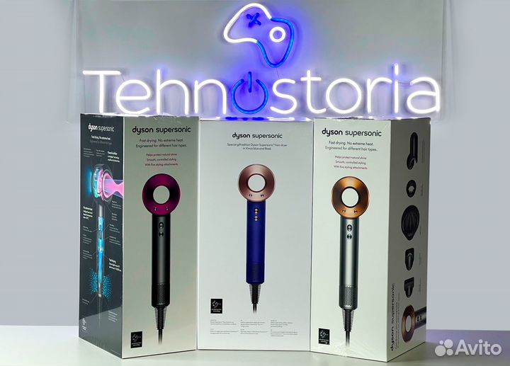 Фен Dyson Supersonic HD07 EU / HD08 CN