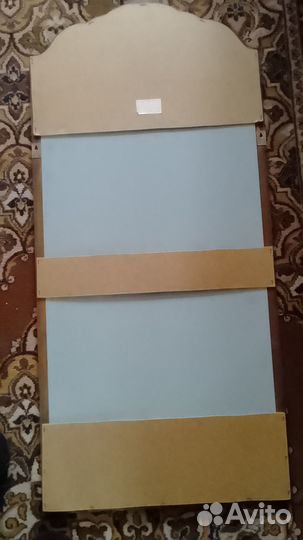 Зеркало в деревянной раме 129*59*1,5см.Винтаж