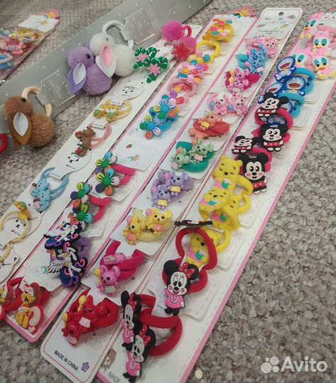 Детские резинки 2шт-40р