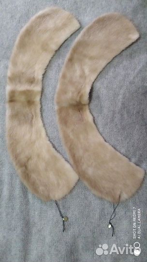 Воротник натуральный мех