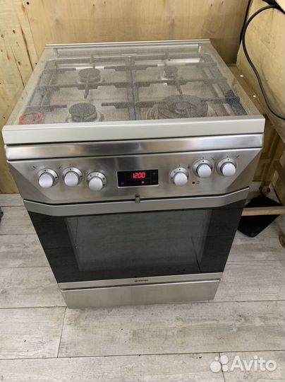 Газовая плита 60 см Gorenje с электро духовкой