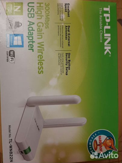 Tp-link the reliable choice usb adapter 300mbps