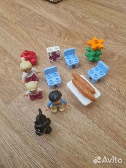 Lego дупло кукольный домик