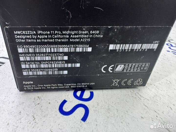 iPhone 11 Pro, 64 ГБ