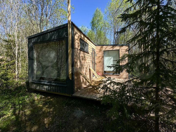 Дом 18 м² на участке 100 сот.