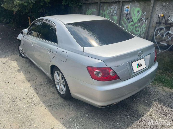 Toyota Mark X 2.5 AT, 2006, битый, 36 000 км