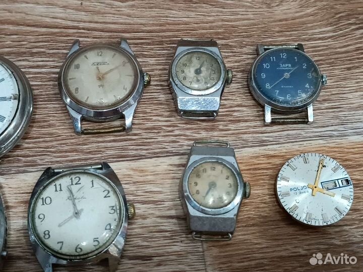 Часы СССР, ракета, молния, восток, ау