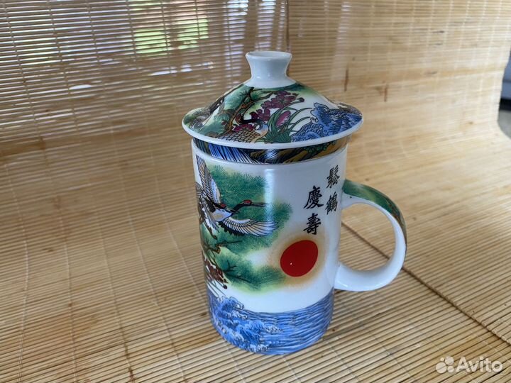 Чайная чашка заварочная с ситом