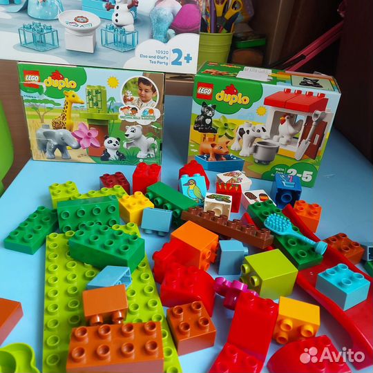 Lego duplo ферма, зоопарк, холодное сердце