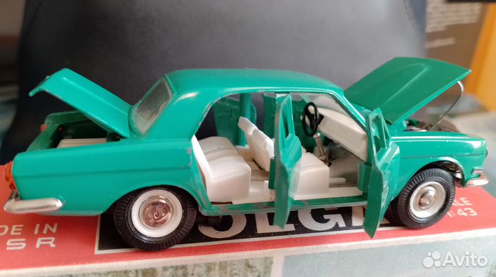 Волга газ-24 металл 1:43 СССР