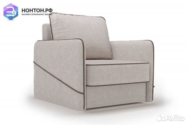 Кресло еврокнижка Энерджи бежевое