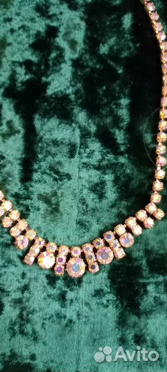 Винтажная колье, подвеска,бусы СССР