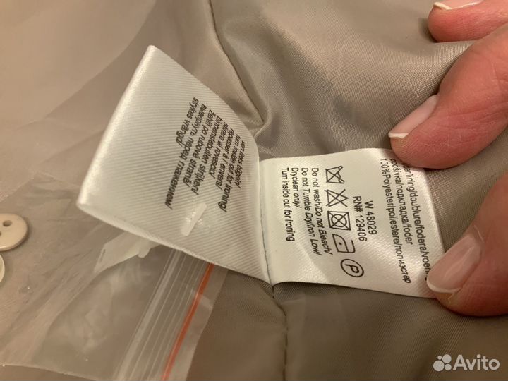 Полупвльто новое с иск.мехом Германия 52 размер