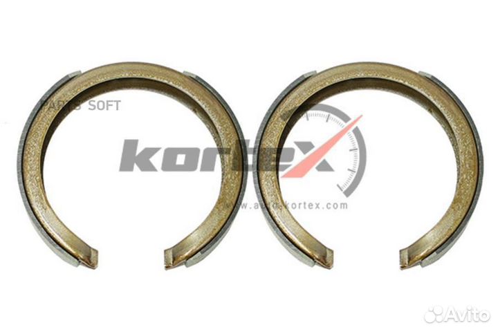 Колодки барабанные (к-т)(167x24)