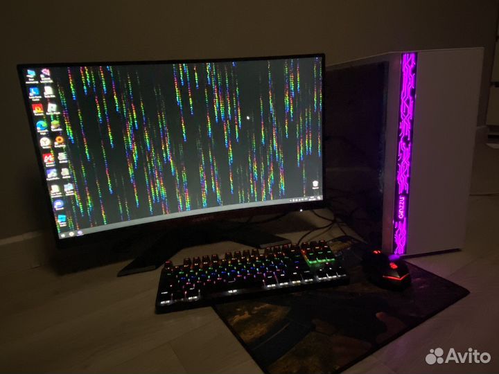 Игровой пк, intel i7 rx 470