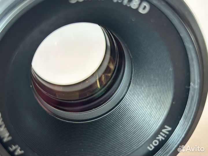 Объектив Nikon nikkor lens af nikkor 50mm f/1.8D