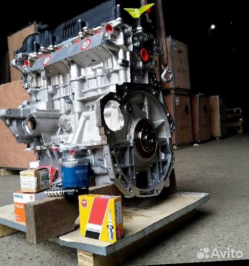 Двигатель G4FC 1.6 Hyundai Solaris 1 Kia i30