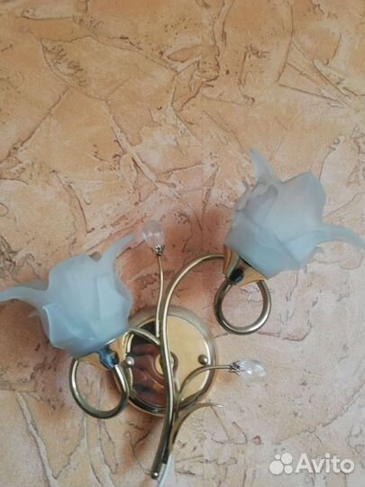 Люстра потолочная бу