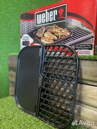 Чугунные решетка гриль И противень GBS weber