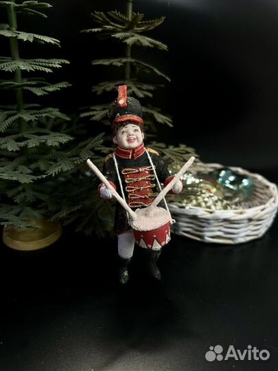 Ватные елочные игрушки