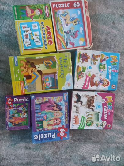 Пазлы ассоциации