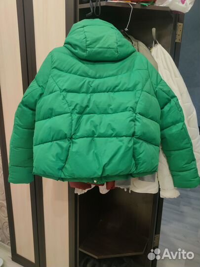 Пуховик женский демисезонный 44 46