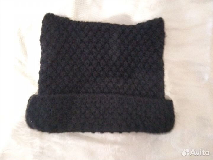 Шапка с ушками новая