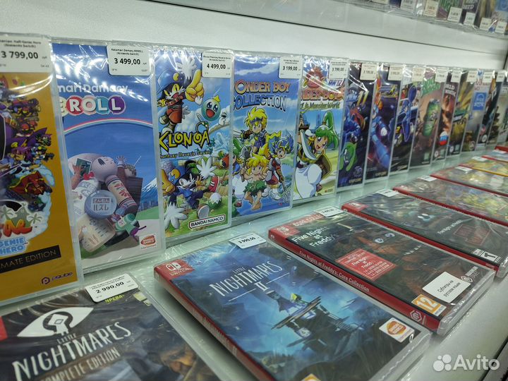 Большой выбор игр для Nintendo Switch
