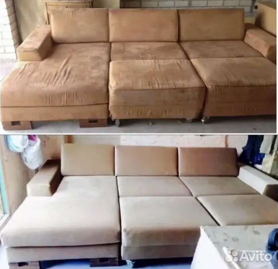 Перетяжка мебели, кровати, дивана, стульев