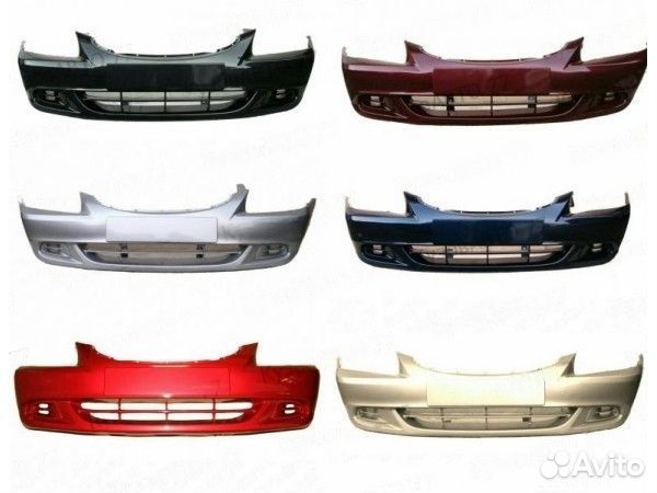 Бампер передний для Акцент
