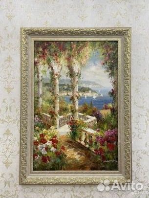 Великолепная картина. Италия. Холст. Масло.Подарок