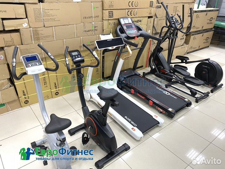 Беговые дорожки, эллипсы, вело ТЦ континент