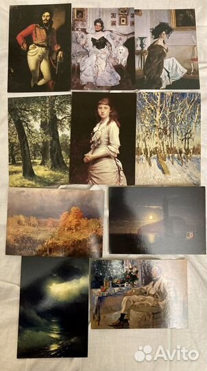 Наборы открыток Эрмитаж, Русский музей