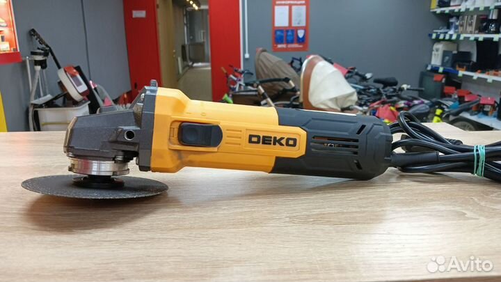 Шлифмашина угловая сетевая deko dkag750