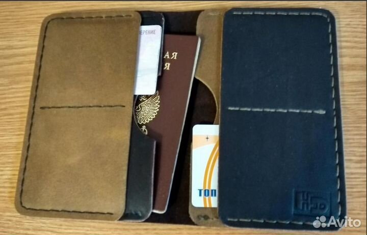 Докхолдер из настоящей кожи