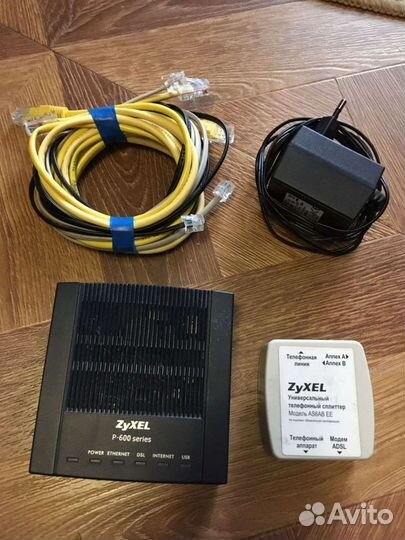 Модем zyxel p-600 series для adsl2+