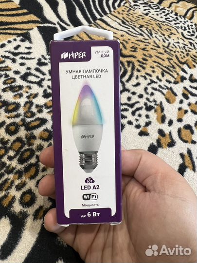 Новая Умная лампа hiper IOT Led A2 RGB E27 RGB