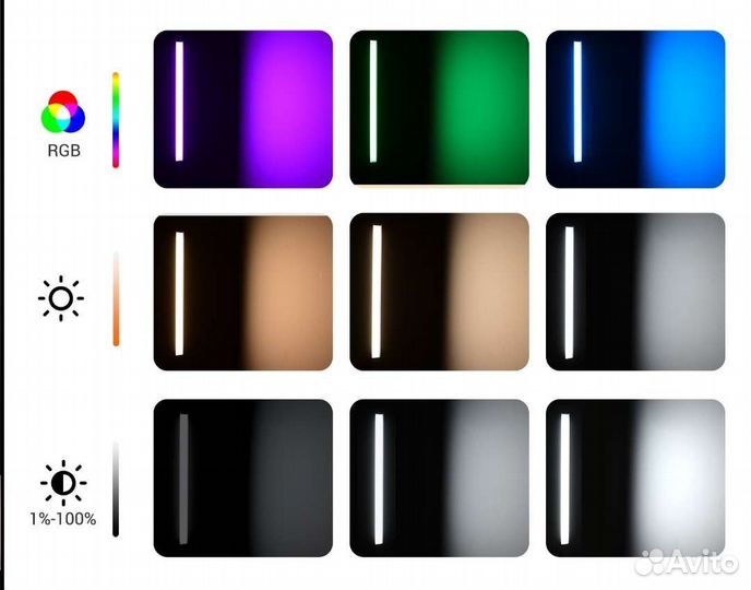 Цветная (RGB) лампа